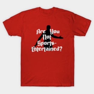 Are You Not Sports-Entertained? T-Shirt